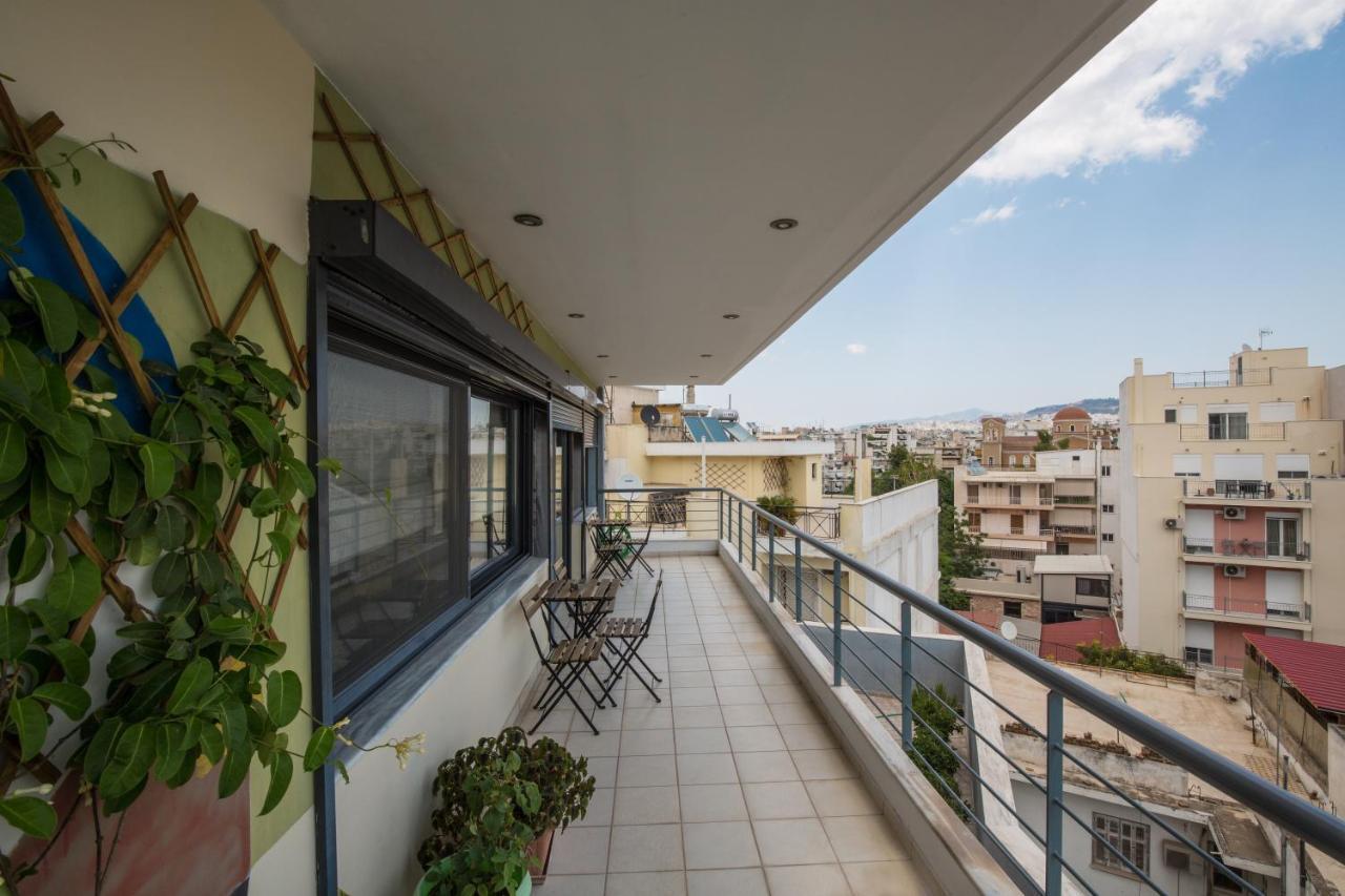Spacious Modern Apartments With Great Rooftop View เอเธนส์ ภายนอก รูปภาพ